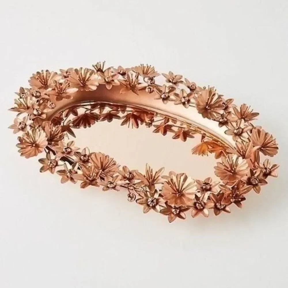 ANTHROPOLOGIE Gracia Vanity Tray Floral